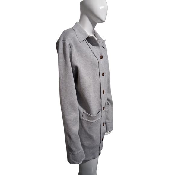 Grace Karin Chunky Women's size Large Casual Button Up Cozycore Career Cardigan - Picture 6 of 10